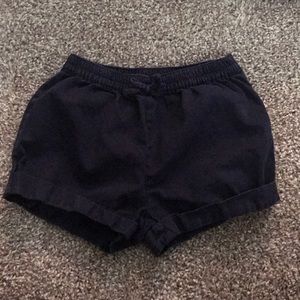 Navy blue shorts